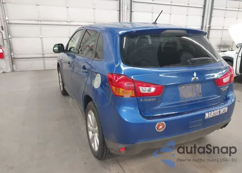 2015 Mitsubishi Outlander Sport Es from USA, damaged, VIN 4A4AR3AU2FE017030